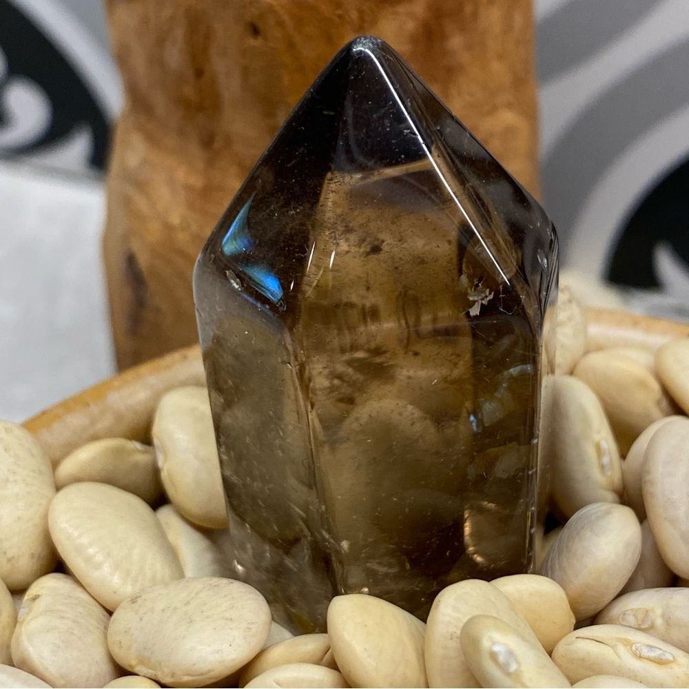 Crystals Angelite Amethyst Carnelian Smoky Quartz Point - Picture 3 of 8
